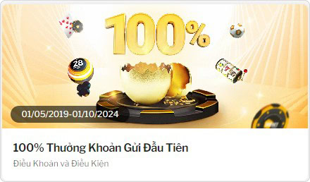 Ưu đãi 188Bet cho khách hàng nạp lần đầu