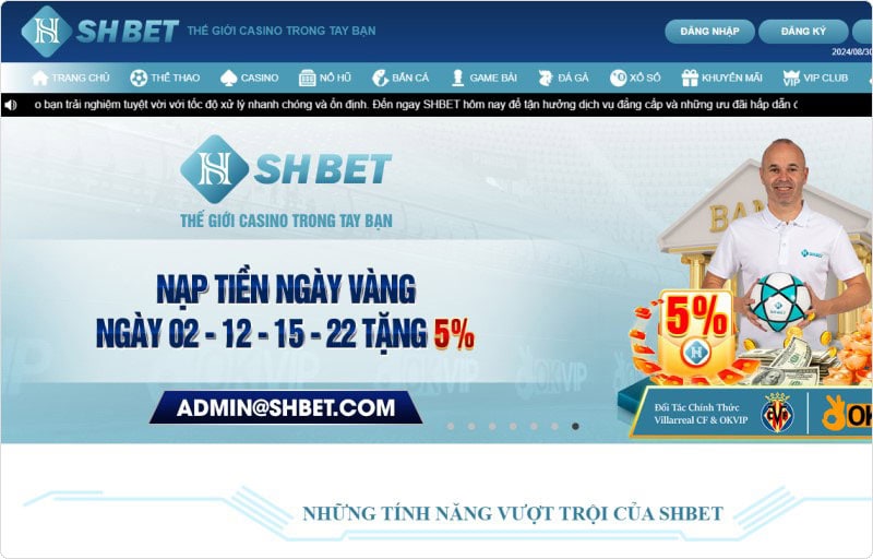 Nhà cái SHBet thường xuyên tặng tiền cược cho người chơi