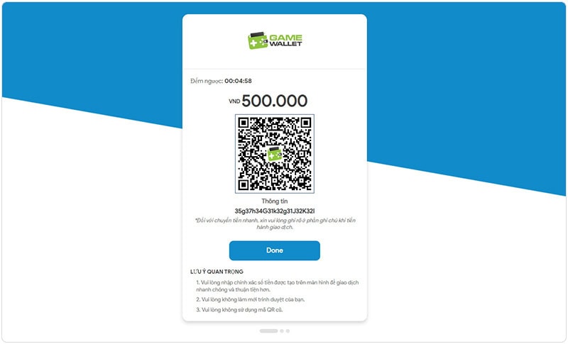 Quét mã QR hoàn tất giao dịch bằng app ZaloPay