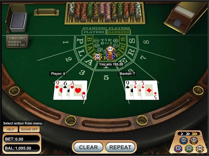 Những thuật ngữ trong bài Baccarat hay gặp bằng tiếng anh