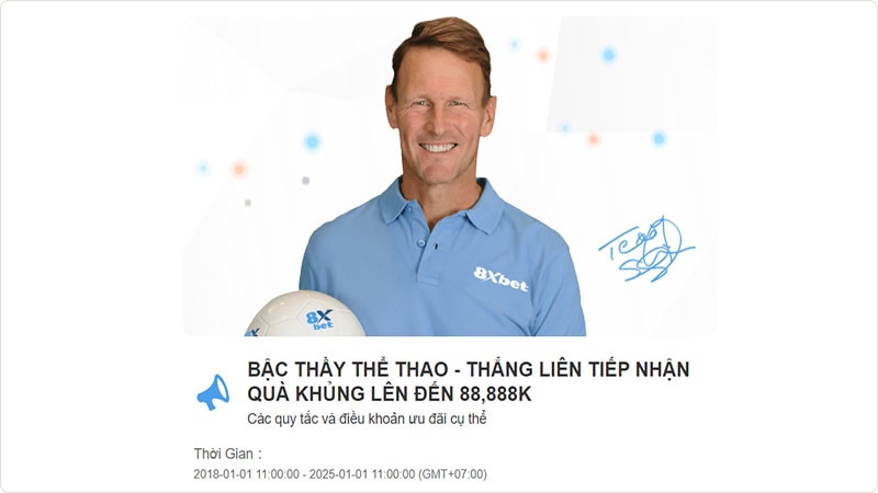 Khuyến mãi Thể thao tại nhà cái 8XBET