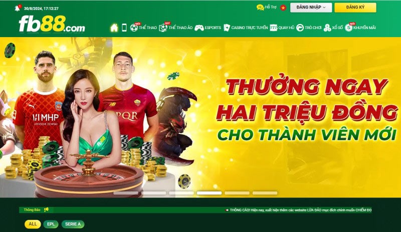 Nhà cái online FB88 với những chính sách khuyến mãi hấp dẫn